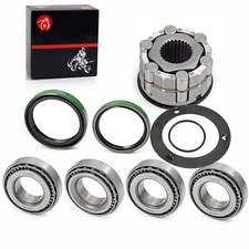 Front Wheel HUB CLUTCH & Bearings Seals For Polaris Sportsman 500 400 335 4x4 HO