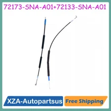 New 2pc Front Door Lock Cable Fit For Honda Civic 2006-2011 72173-SNA-A01