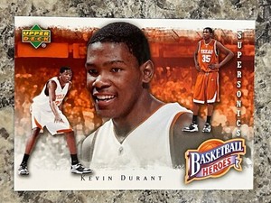 2007-08 Upper Deck KEVIN DURANT RC #KD-8 Rookie Basketball Heroes Suns