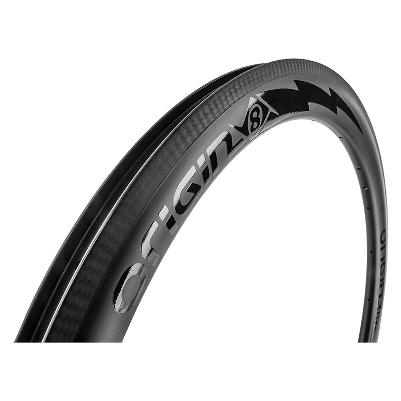 Origin8 Bolt Shimano 11 Speed Carbon Tubeless Clincher Road Bike Wheelset 20/24h - Image 3 of 3