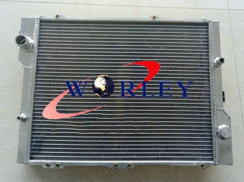 Radiador de aluminio de 3 filas para Audi 80/90 cupé Quattro 2.0 2.2 2.3 1988-1992 Foto 3 de 4
