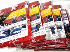 Lot Of 5 Car Windshield Snow Cover Frost Shield Polyester Windshield Guard