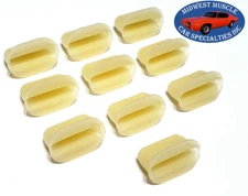 GM Door Rocker Dash Panel Grille Bumper Valance Trim Nylon Nuts Retainer 10pc HA