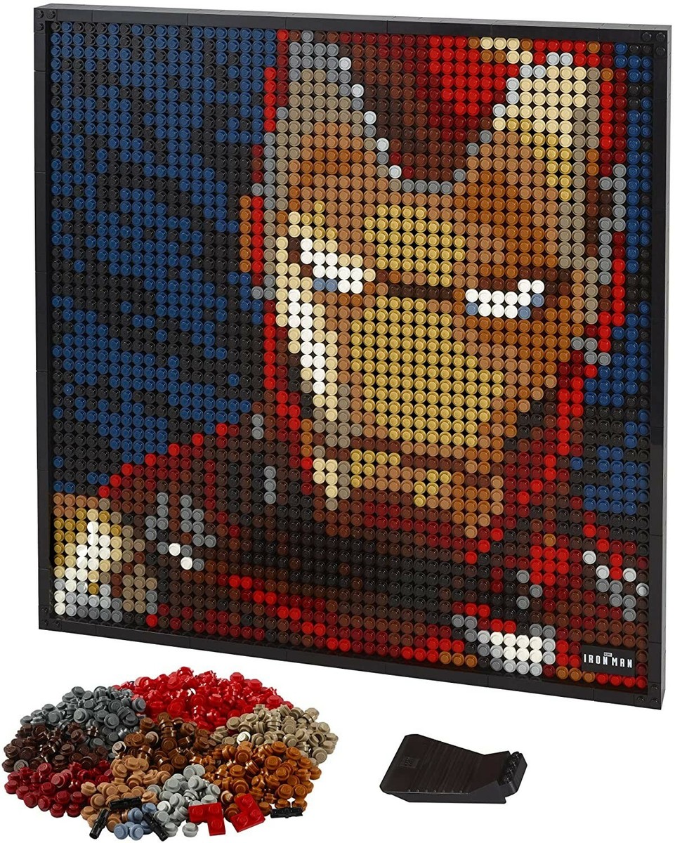 アイアンマン レゴアート 完成品 LEGO Art: Marvel Studios Iron Man (31199) for sale online | eBay