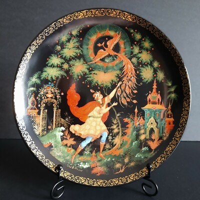 Collectible   Russian Porcelain Limited Edition Rare paints Pure gold USSR 1990