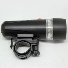 2x 5 LED Lamp Bike Bicycle Front Head Light Safety Waterproof Flashlight Black