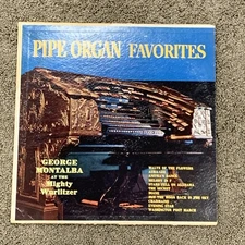 George Montalba- Pipe Organ Favorites @ the Mighty Wurlitzer SF-22800 Vinyl 12''