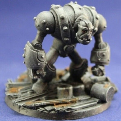 Reaper Dark Heaven Legends 02728 Iron Golem Monster Construct Brass Robot Sci Fi