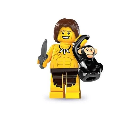 LEGO Jungle Boy Set 8831 10 series 7 Collectible Minifigures