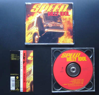 BILLY IDOL Speed 1994 JAPAN CD w/OBI BVCA-8802 OOP Steve Stevens GENERATION X