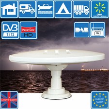 HELIO - MAGNET Digital Omnidirektional TV UKW DAB Antenne für Wohnmobil Boot LKW