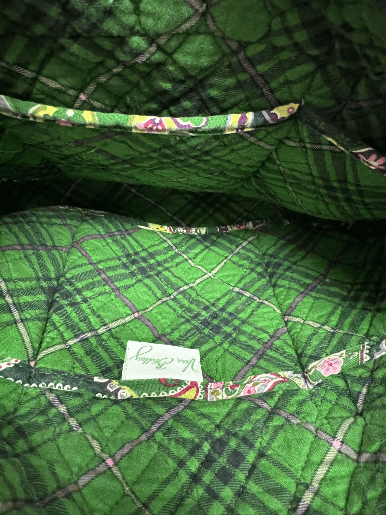 Vera Bradley Chelsea Green Tote Bag - image 2