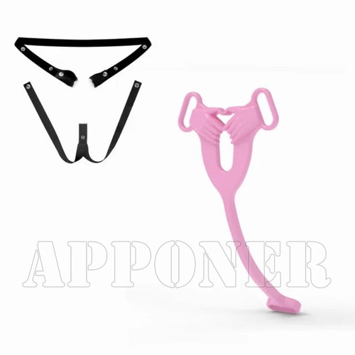 Male To Female Transformation Chastity Belt for Transgender Sissy Chastity Cage - Picture 11 of 27