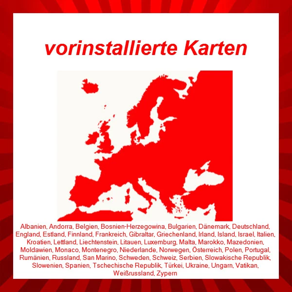 GPS Navi mit Kartenupdate - ganz Europa - 7 Zoll - direkt einsatzbereit - Truck - Bild 2 von 3