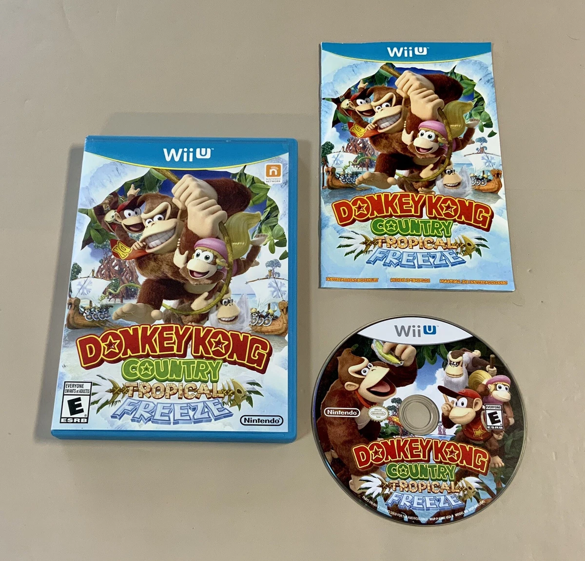 Donkey Kong Country Tropical Freeze Wii U 2014 Compete