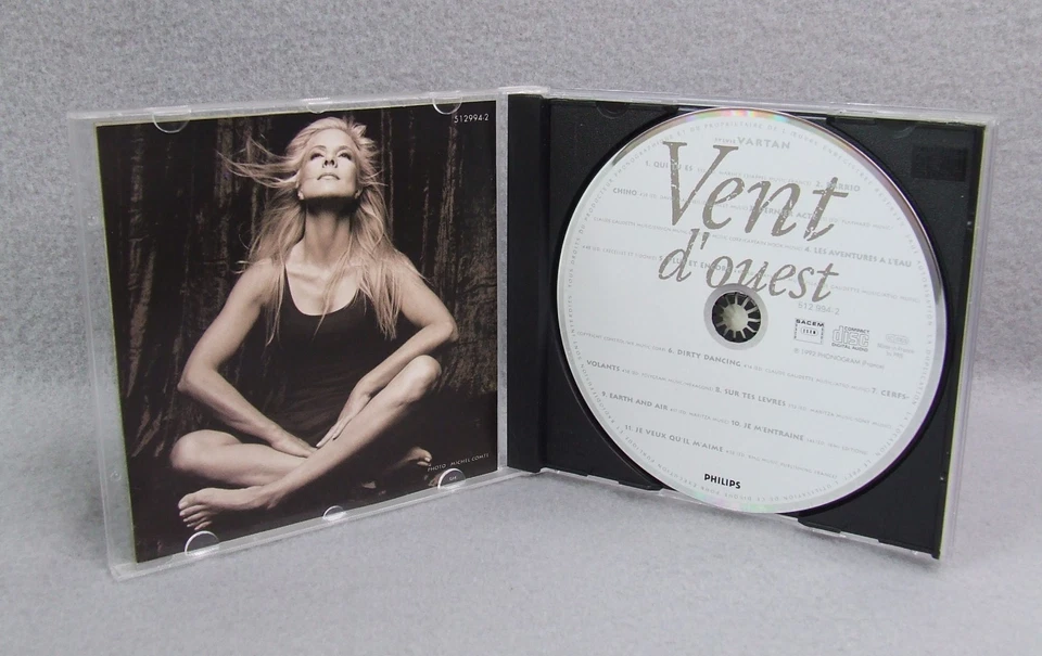Sylvie Vartan - Vent D'Ouest (CD, 1992 Phonogram) Foto 4 de 4