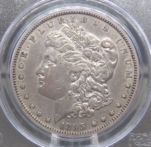 1895 "O" Morgan SILVER Dollar $1 PCGS XF40 #201 Extra Fine 🗝️KEY DATE🗝️ ECC&C