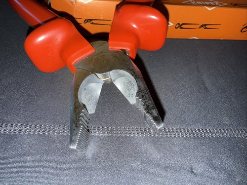 Knipex 9" Lineman Pliers 1000V Insulated Williams WKN0207-9 New Old Stock - Picture 6 of 18