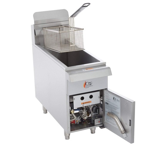 Liquid Propane 15 lb. Countertop Fryer - 26,500 BTU - Picture 3 of 4
