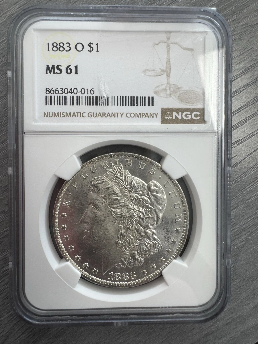 MS 61 Graded 1883 Year Morgan US Dollars (1878-1921) for sale | eBay
