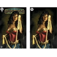 ⭐   WONDER WOMAN #25 CARLA COHEN TRADE & VIRGIN EXCLUSIVE SET OF 2🔑*9/24/25