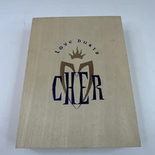 Love Hurts by Cher CD SET LIMITED EDITION PROMOTIONAL Tarot Card Wood Box T3