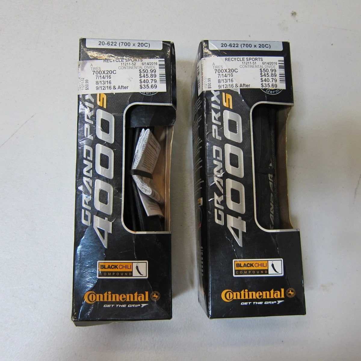 Continental Grand Prix 4000S Tires for sale - eBay