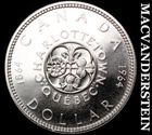 1964 Canadian Silver Dollar- Choice Gem Brilliant Unc Luster- Proof Like #J7424