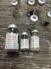 Moderna/Pfizer COVID-19 bottles lot
