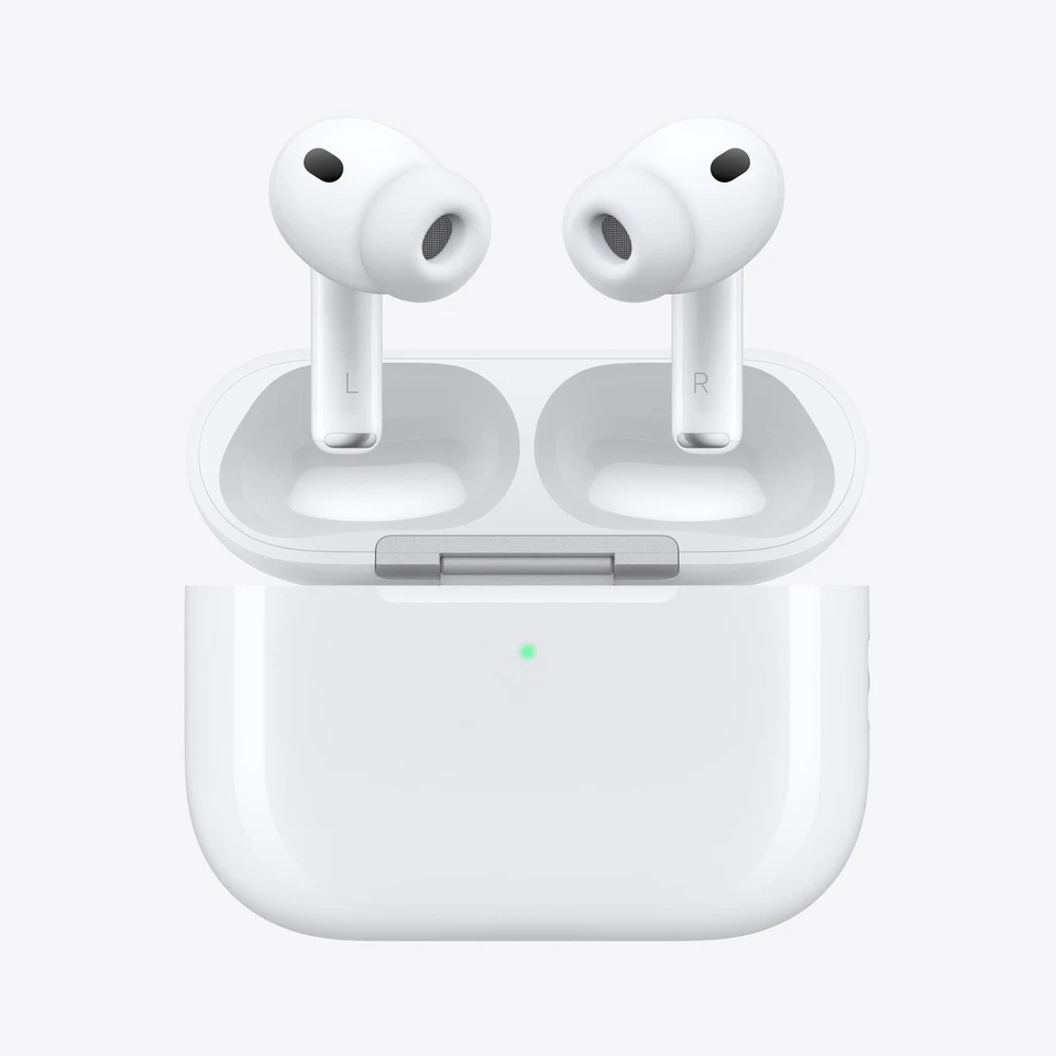 Apple AirPods Pro 3rd generation 2025 with Magsafe Case - White  MFHP4ZM/A - Image 2 of 3