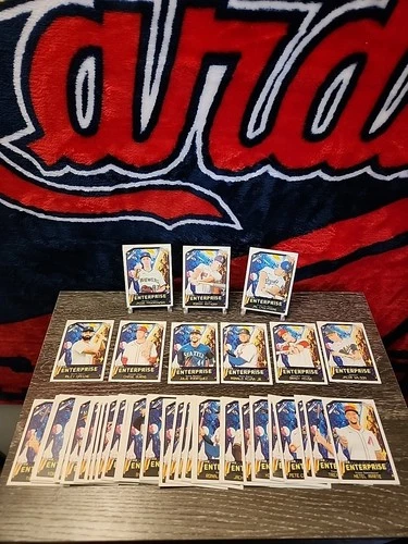 (51) Card Lot 2026 Topps Heritage The Enterprise Inserts Roman Anthony, Jac