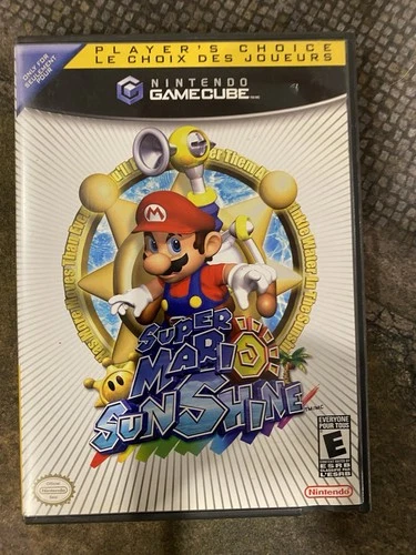 Super Mario Sunshine Nintendo Gamecube CIB Tested