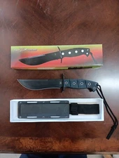 Frost Tac Xtreme Bowie 12" Fixed Knife Stainless Steel Blade W/ Sheath