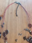 Vintage Encased Glass Bead Layered Necklace — photo 5