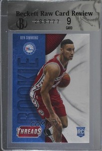 2016-17 Panini Threads Leather Rookies Ben Simmons #209 Rookie RC