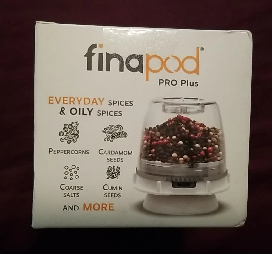 NIB NEW FinaMill Finapod Pro Plus Spice Grinder Container Attachment Sealed