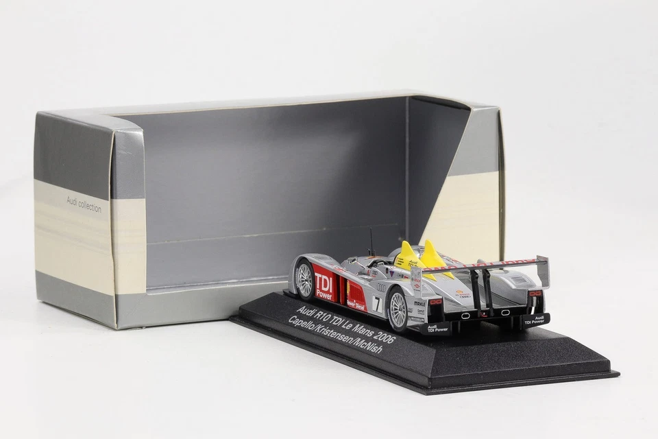 1:43 Minichamps Audi R10 Tdi Le Mans 2006 #7 Concessionario Capello... - Immagine 2 di 4