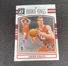 Jakob Poeltl Rookie Kings 2016-17 Panini Donruss Optic Basketball #9 RC Card NBA. rookie card picture