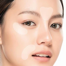 Anti-Wrinkle Patch with Hydrolyzed Collagen, Forehead & Eye & Smile Line Wrinkle