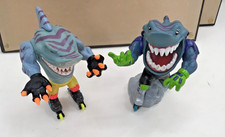 Vintage 1990's Mattel Street Sharks Rollerblade Wise Design both in lot