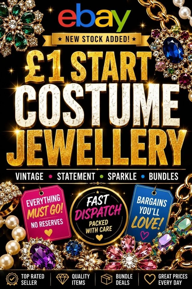 Costume Jewellery - Earring, Necklaces, Bracelets and so on