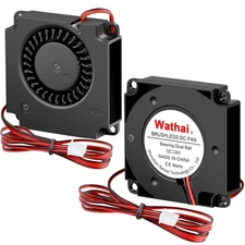 Wathai DC 4010 Blower Fan 24V Extruder Hot End Turbo Duall Ball High 