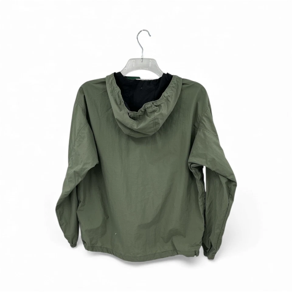 Vtg Columbia Jacket Mens M Green Anorak Pullover Windbreaker Hooded - Image 3 of 4