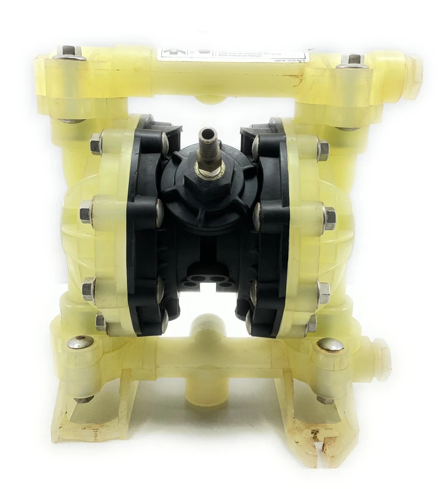 Graco Husky 515 D52911 PP 1/2'' NPT Double Diaphragm Pump PTFE Air Operated - Image 3 of 4