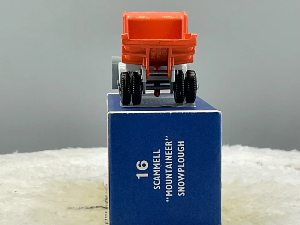 Vintage Matchbox No.16C Scammel Mount,Snowplow 1964 Mint,Gen,In Orig, Box,N.O.S - Image 3 of 4
