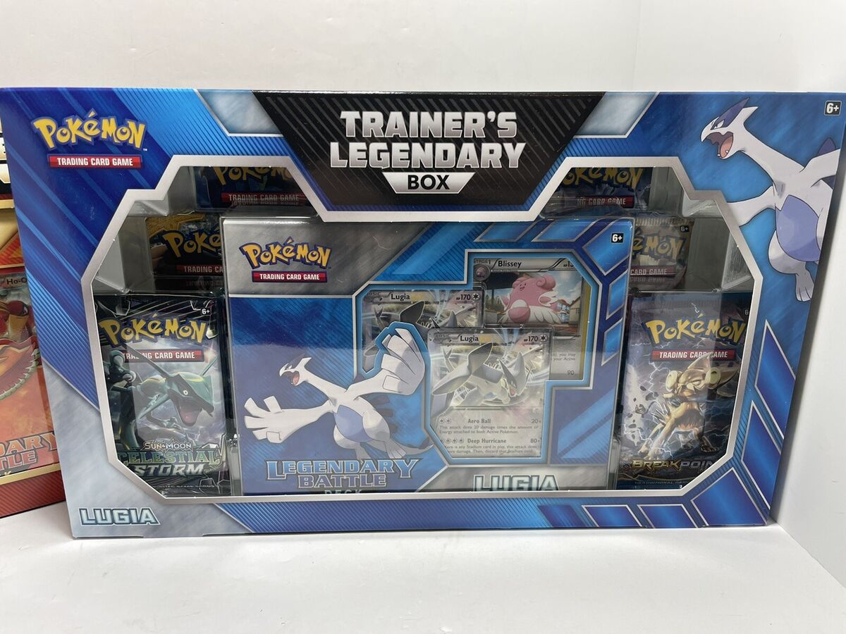 Pokemon Trading Card Game LUGIA Trainers Legendary Box-Factory Sealed-RARE