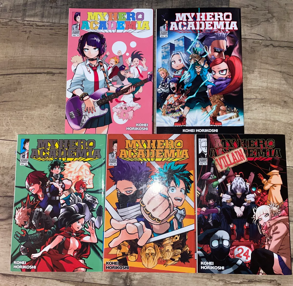 mangá my hero academia 5