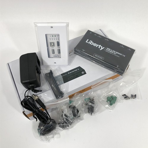 NEW Liberty Digitalinx HDMI-Over-HDBaseT Wall Plate Extension kit DL-1H1A1UWP-H3