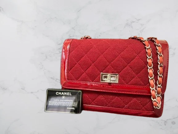 Chanel 2.55 Reissue XXL Airlines Flap Travel Maxi Quilted Maxi Shoulder Bag