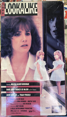 Vtg 1990 The Lookalike VHS Tape Melissa Gilbert MCA Universal Box Office Video